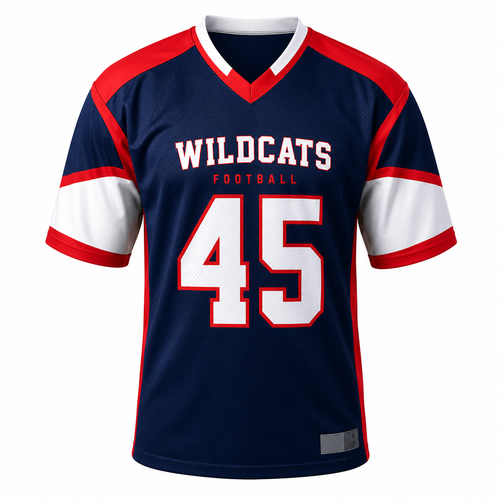 Wildcats Custom Football Jersey – Breathable Performance Teamwear